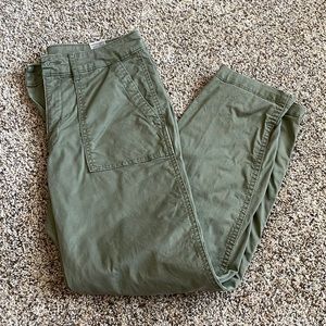 Olive Old Navy Chino Pants